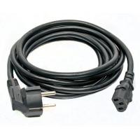 Кабель живлення Kingda С13 - CEE 7/7, переріз проводів 3x1.0, 3м (PC6065-3m)