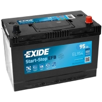 Акумулятор автомобільний EXIDE START-STOP EFB 95A (EL954)