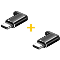 Перехідник MicroUSB to Type-C AC-012 2 pcs XoKo (XK-AC012-BK2)
