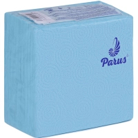 Серветки столові Parus 1 шар 33х33 см Сині 100 шт. (4820205440373)