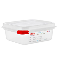 Харчовий контейнер Araven з кришкою GN 1/6 h-6,5 см 1,1 л (03023)