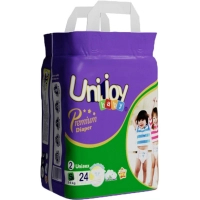 Підгузки Unijoy baby Premium S (3-6 кг) 24 шт (6973920541011)