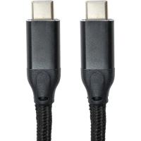 Дата кабель USB-C to USB-C 3.0m PD60W black San Guan (CA914104)