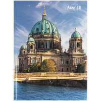 Книга записна Axent A4 City, Berlin, 96 аркушів клітинка (8425-6-A)