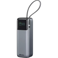 Батарея універсальна Sandberg 27000mAh 140W+100W PD/140W, with built-in Type-C cable 140W (421-31)