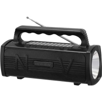 Акустична система NEWVEW NV-9010 Solar Panel/BT/USB/TF/FM Black (NWVW-NV-9010-BK)