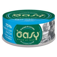 Консерви для котів OASY Wet More Love з тунцем та гарбузом 70 г (8053017349800)