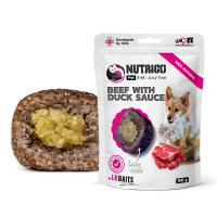 Ласощі для собак LK Baits Pet Nutrigo Treat Veal з яловичиною та качиним соусом (Ø 12 мм) 150 г (7777013)