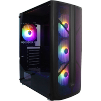 Корпус для ПК 1stPlayer X4-BK-4F1-PS-750FK-EU