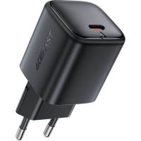 Зарядний пристрій Acefast A136 USB-C PD40W GaN black (6974316286233)