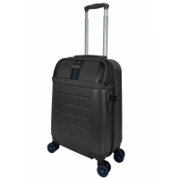 Валіза Semi Line 20" (S) Dark Brown/Blue Line (T5736-1) (DAS303803)