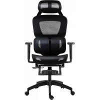 Крісло ігрове GT Racer X-4412 Black (X-4412 Black/Black)