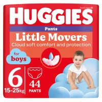 Підгузки Huggies Little Movers/Pants 6 (15-25 кг) для хлопчиків 44 шт (5029053547657)