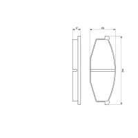 Гальмівні колодки Bosch 0 986 468 630