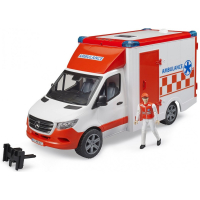 Масштабна модель автомобіля Bruder МВ Sprinter Швидка допомога 1:16 (02676)