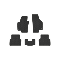 Килимок в салон EVAtech Volkswagen Tiguan (NF) AT 2007-2018 1 поколі (VW32872CM5AV4RBB)
