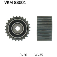Ролик натягувача ременя SKF VKM 88001