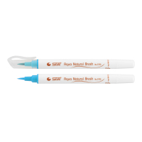Художній маркер STA пензлик акварельний AQUA NATURAL BRUSH 3700, блакитний (STA3700-27)