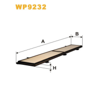 Фільтр салону Wixfiltron WP9232