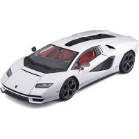 Масштабна модель автомобіля Bburago Lamborghini Countach LPI 800-4 (біла, 1:24) (18-21102)