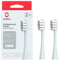 Насадка для зубної щітки Oclean P1C9 Brush Head Silver 2шт (6970810554038)