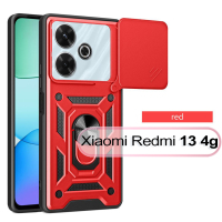Чохол до мобільного телефона BeCover Military Xiaomi Redmi 13 Red (711554)