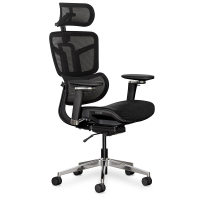 Офісне крісло Mealux S4 Air Black (HF-S4 M/B)