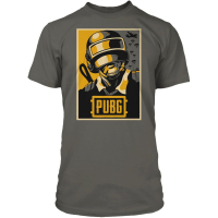 Футболка Jinx PUBG - Hope Poster Premium Tee Charcoal, XL (JINX-8775 CHXL)