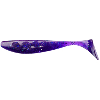 Силікон рибальський FishUP Wizzle Shad 5" 060 - Dark Violet/Peacock&Silver (4шт/уп) (1864.10.98)