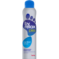 Антиперспірант Byly Для ніг Byrelax Захист 12 годин Цитрусова свіжість від запаху та тонізуюча дія 200 мл (8411104003040)