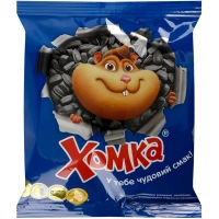 Насіння соняшника Хомка смажене 125 г (4820134943099)