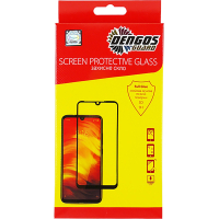 Скло захисне Dengos Full Glue POCO M8 5G Black (TGFG-428)