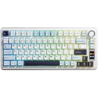 Клавіатура Aula S75 Pro Star Vector Switch Wireless/Bluetooth/USB UA White (6978080502148)