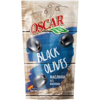 Овочева консервація Oscar foods Маслини без кісточки 185 г (8413552052434)