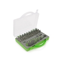Викрутка Voltronic 41-in-1, насадки та головки, довжина тримача 88 mm (YT-41-1)