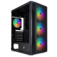 Корпус для ПК 1stPlayer X5-BK-4F1-PS-600FK-EU