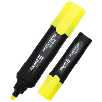 Маркер Axent Highlighter Standard D2505, 1-5 мм клиноп. жовтий (D2505-08)
