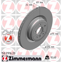 Гальмівний диск ZIMMERMANN 150.2916.20