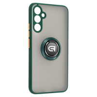 Чохол до мобільного телефона Armorstandart Frosted Matte Ring Samsung A34 5G (A346) Dark Green (ARM68355)
