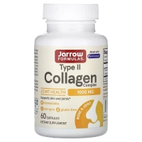 Вітамінно-мінеральний комплекс Jarrow Formulas Колаген II типу, 1000 мг, Type II Collagen Complex, 60 капсул (JRW-29051)