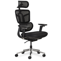 Офісне крісло Mealux S4 Air Fabric Black (HF-S4 F/B)