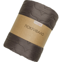 Покривало Home Line стьобане (шоколадний) 210х240 (178207)