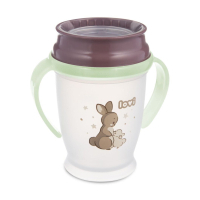Поїльник-непроливайка Lovi 360 250 мл Night&Day Rabbit (1/610)
