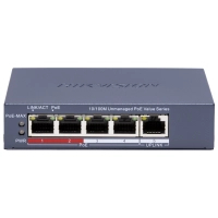 Комутатор мережевий Hikvision DS-3E0105P-E/M(C)