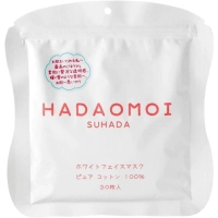 Маска для обличчя Kor Japan Hadaomoi White Face Mask Освітлювальна Тканинна 30 шт (4571365221981)