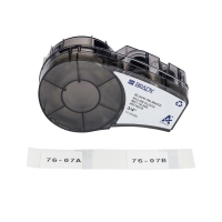 Стрічка для принтера етикеток Brady M21-18-499, 25.4мм х 19.05мм, 121шт, black on white, нейлон (152092)