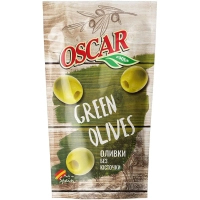 Овочева консервація Oscar foods Оливки без кісточки 185 г (8413552052441)
