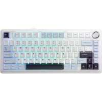 Клавіатура Aula F75 Pink Switch USB UA White (6978080504883)
