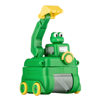 Пляшка для води ARDESTO Excavator 500мл, пластик, зелений (AR2250EG)