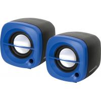 Акустична система Omega OG-15 6W blue USB (OG15BL)